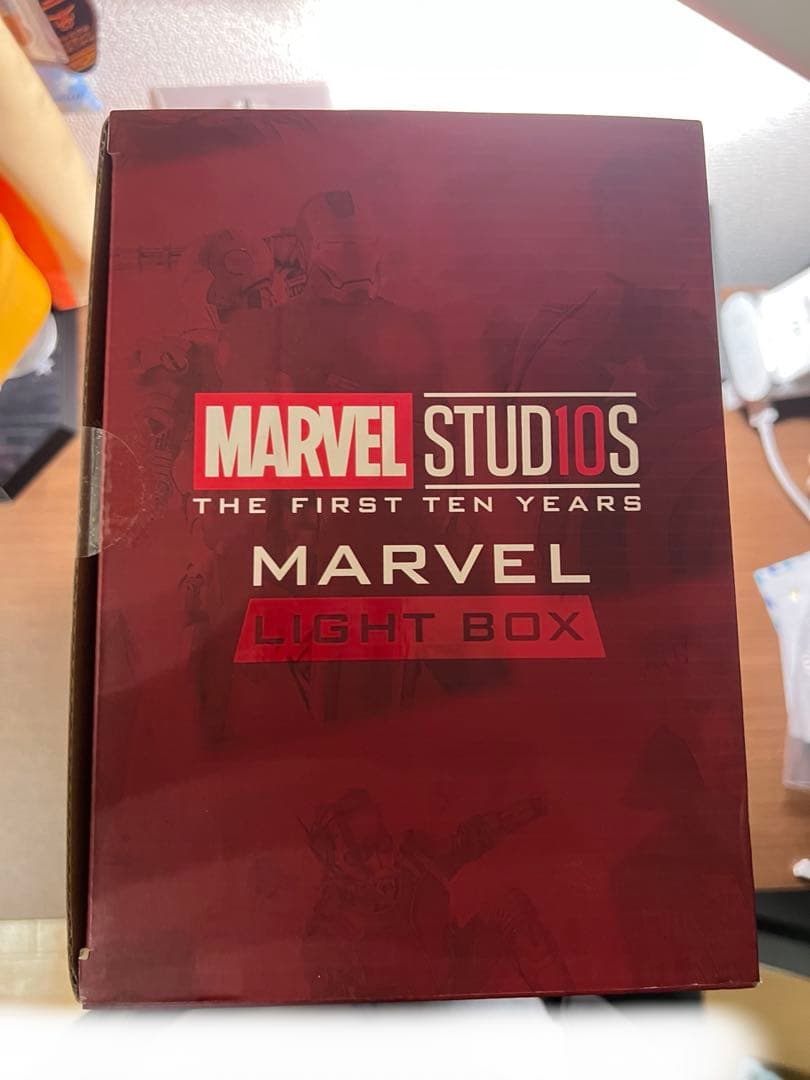 マーベル　marvel ロゴライトボックス