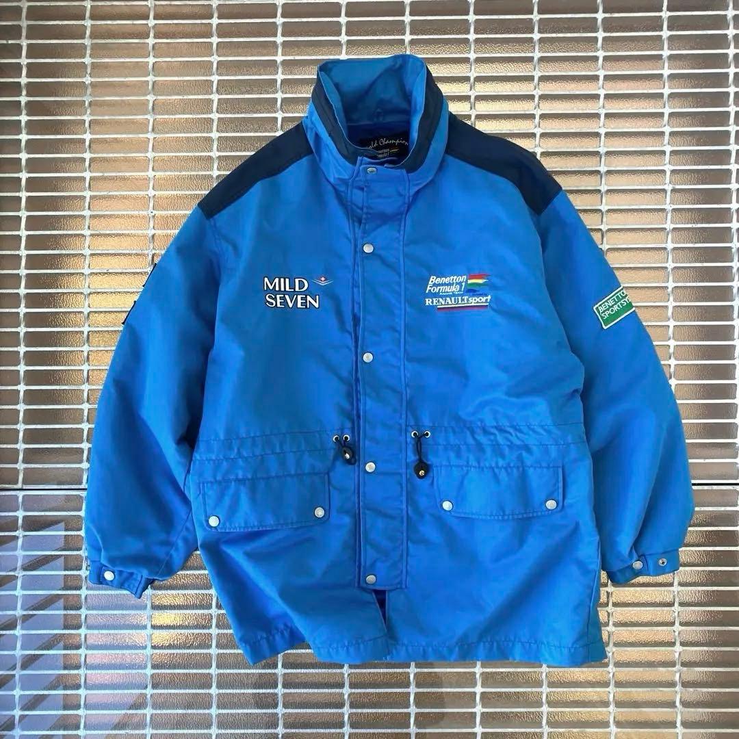 90s BENETTON ベネトン フォーミュラ1 レーシングジャケット F1 - メルカリ