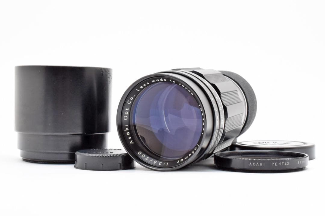 レンズ(単焦点) Pentax Takumar 200mm f/3.5 #7660 PENTAX Takumar 200mm F/3.5 (M42用) 単焦点レンズ – 山田写真機店