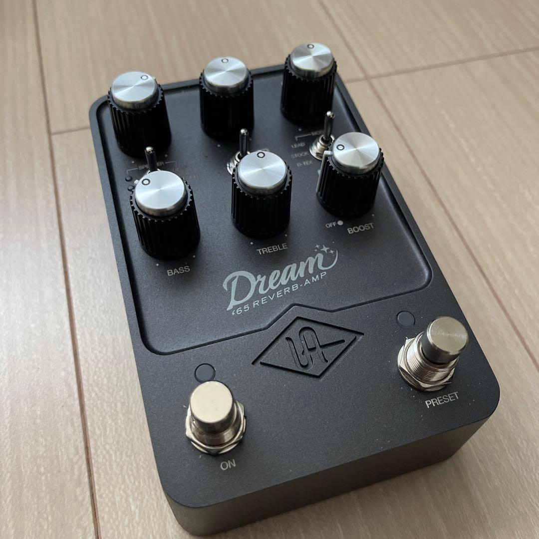 【美品】dream65 エフェクター UNIVERSAL AUDIO UAFX Dream '65 Reverb Amplifier コンパクト