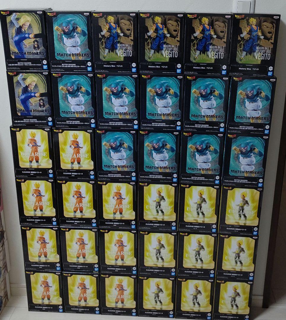 ドラゴンボール フィギュア まとめ売り 36個 クリアライズ マイティマスク マイティマスク😷🎭 #マスク #dragonball #dragonballz #goku #broly