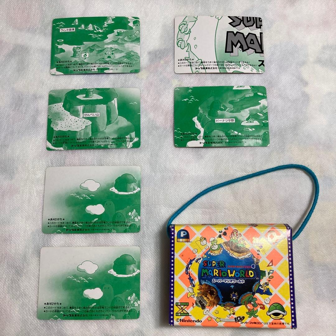 スーパーマリオワールド カード 6枚 & ケース セット - メルカリ