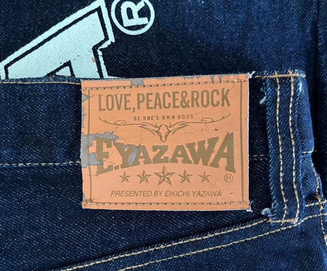矢沢永吉 デニム ジーンズ 36インチ
