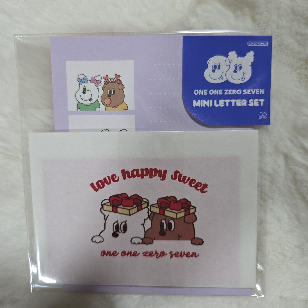 ONE ONE ZERO SEVEN ミニレターセット