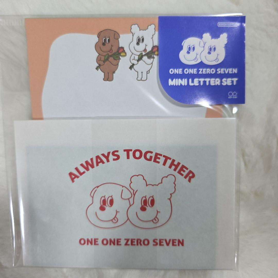 ONE ONE ZERO SEVEN ミニレターセット