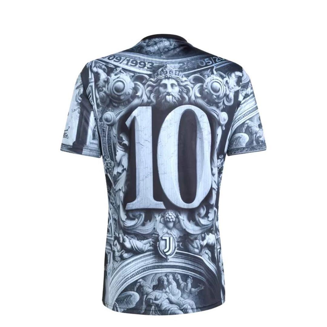 新品未使用タグ付き】ユベントス25-26プレマッチジャージー デルピエロ