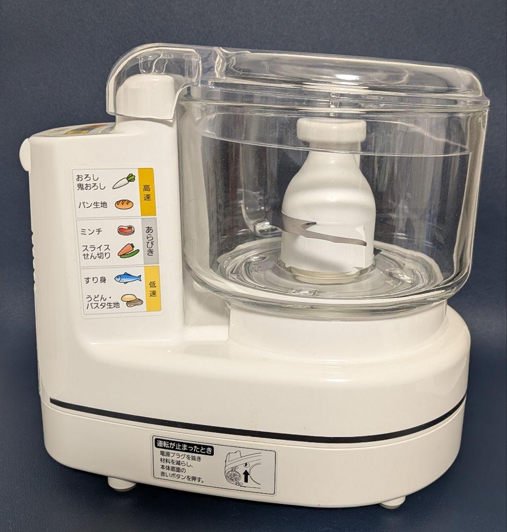 極美品】パナソニック フードプロセッサー 1台8役 MK-K81 ホワイト