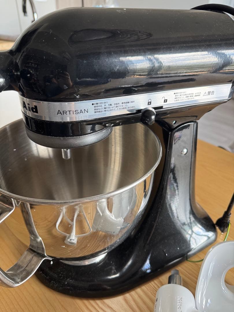 KitchenAid Artisan ブラック KitchenAid Artisan Cast Iron Black 5-Quart Tilt-head Stand Mixer