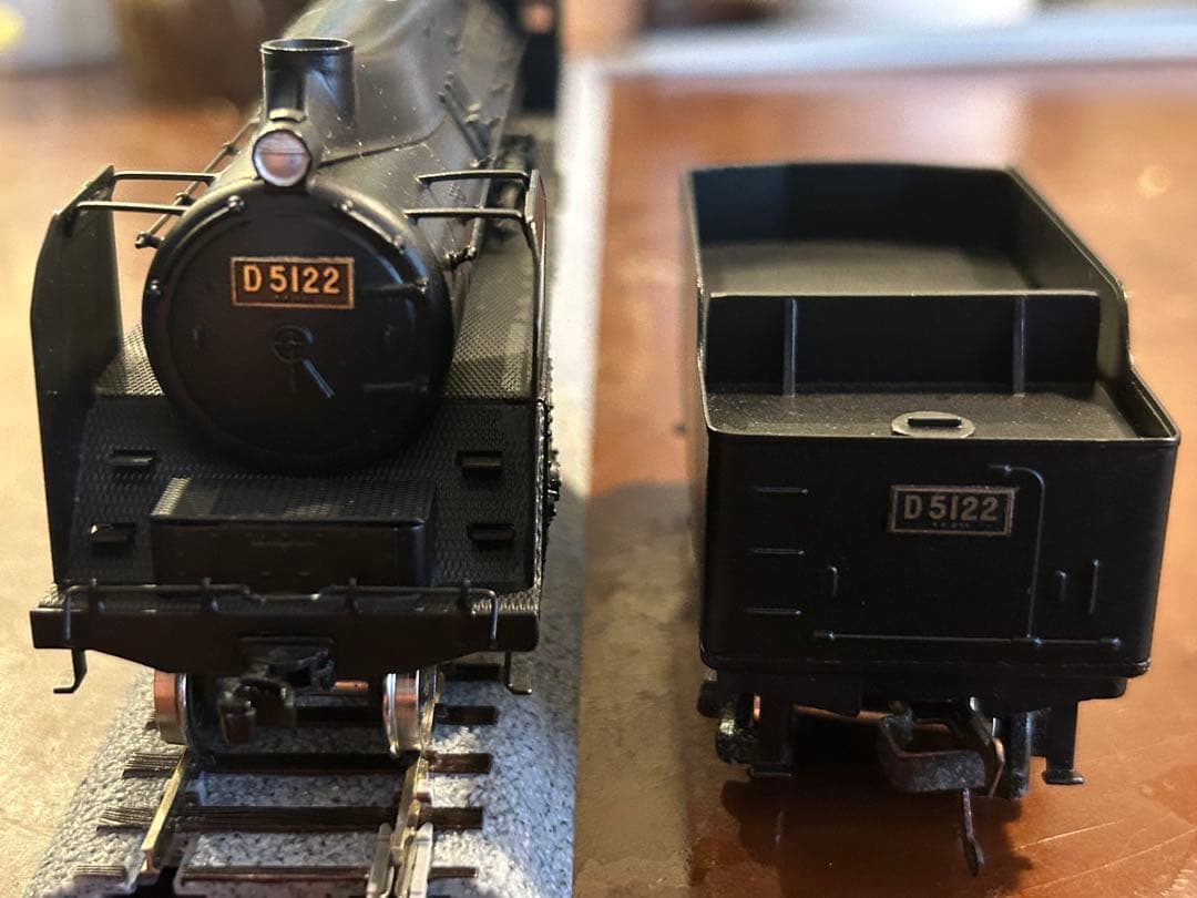 メーカー不明　D51全流　蒸気機関車　HOゲージ