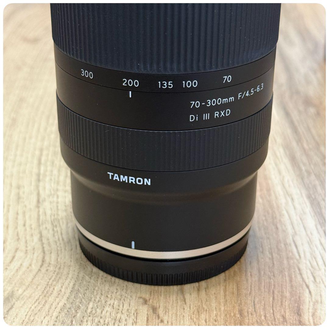 タムロン 70-300mm F/4.5-6.3 Di III RX フィルター付