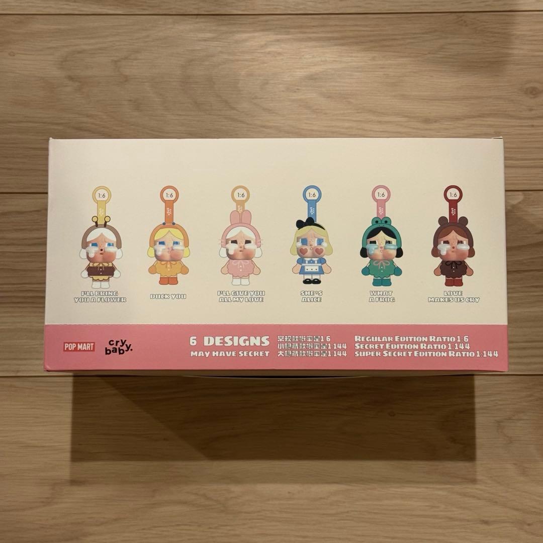 POPMART CRYBABY CRYING AGAIN フェイスぬいぐるみ