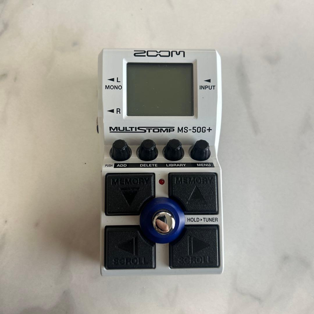 【ほぼ未使用】ZOOM MULTISTOMP MS-50G+ ギターエフェクター ZOOM ズーム MultiStomp MS-50G+ ギター マルチエフェクター マルチ