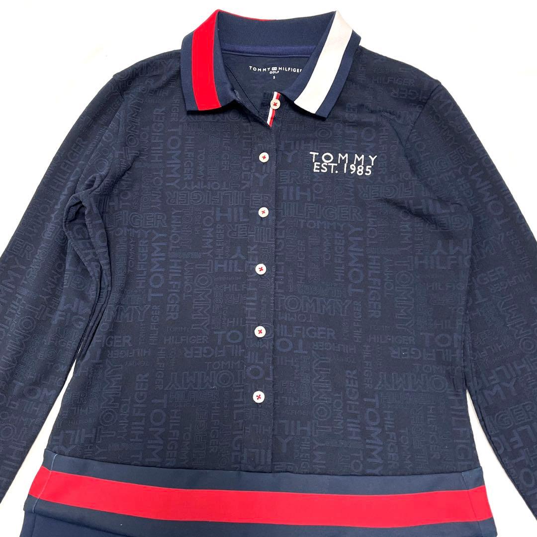 定価2万【トミーヒルフィガーゴルフ 】ゴルフウェア ワンピース ロゴ