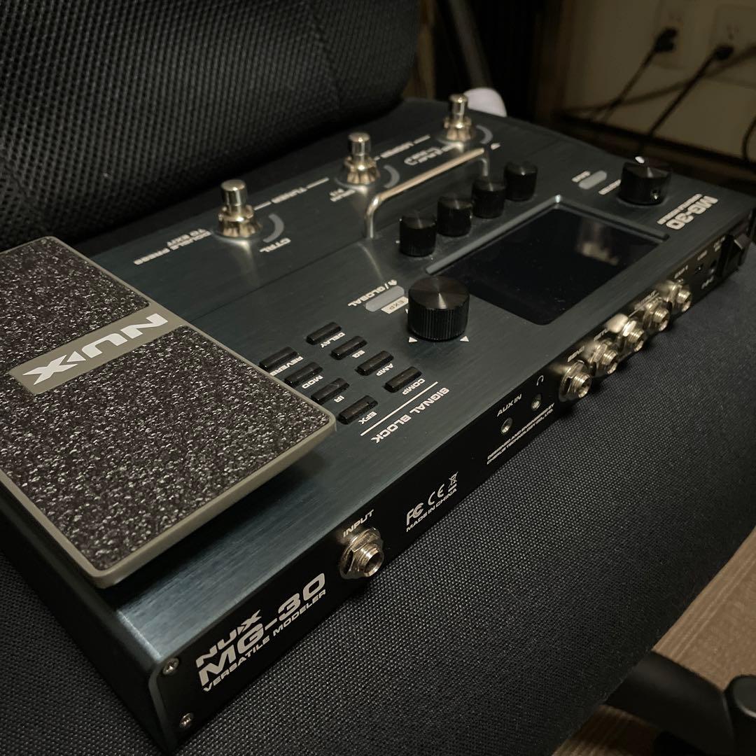☆NUX MG-30☆マルチエフェクター☆付属品完備 - メルカリ
