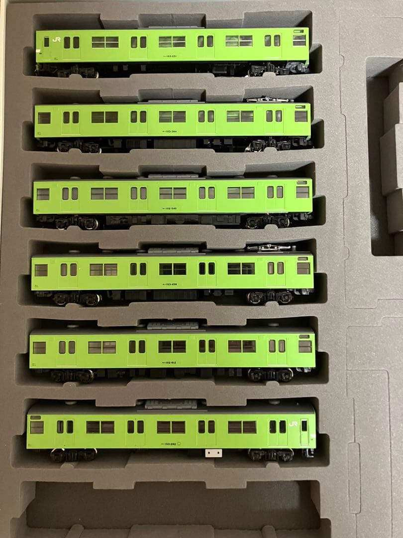 TOMIX 103系大和路線仕様 JR西日本ウグイス基本セット （6両編成）