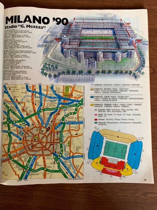 珍品'90WCイタリア・トスカーナ州Yellow Pages ツーリスト向け