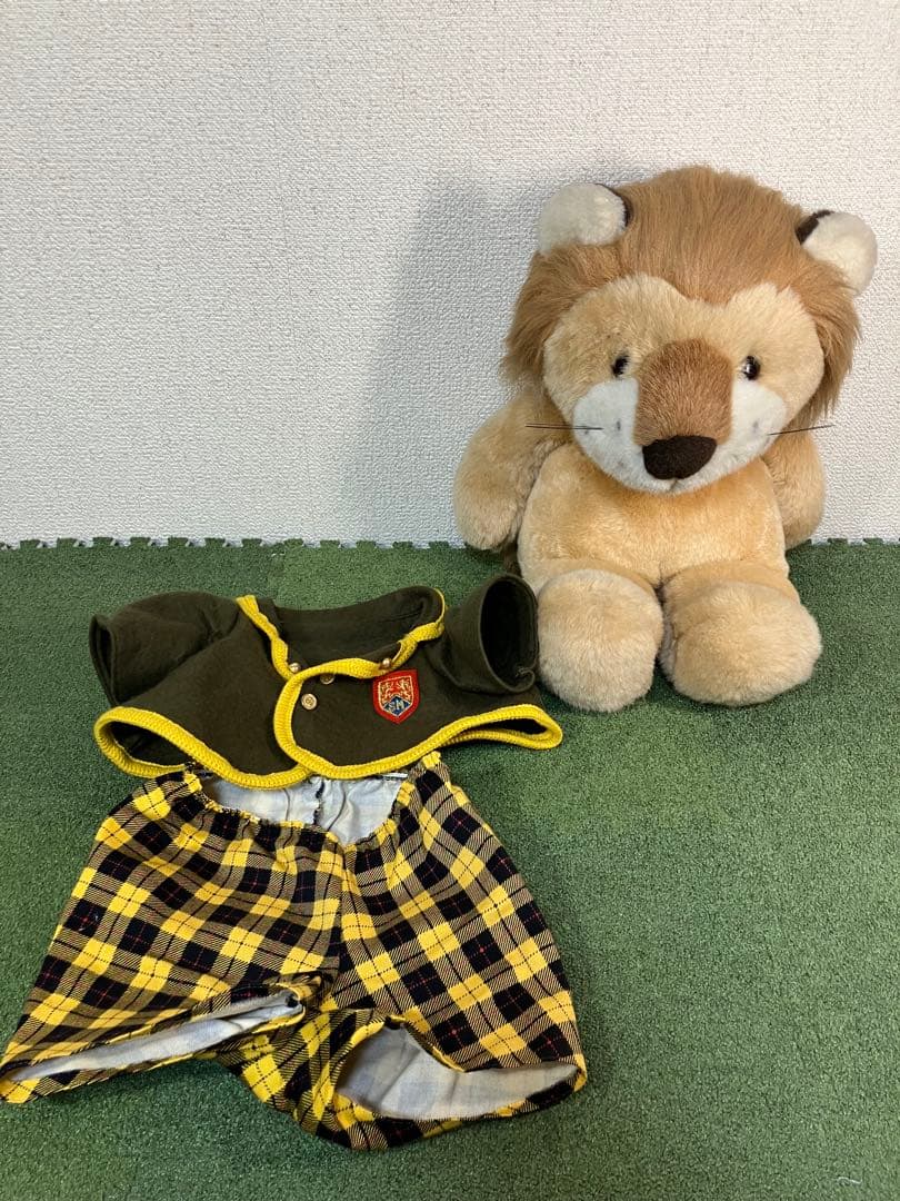 吉徳 ライオンのぬいぐるみ 昭和レトロ FINE SUCCESS - メルカリ