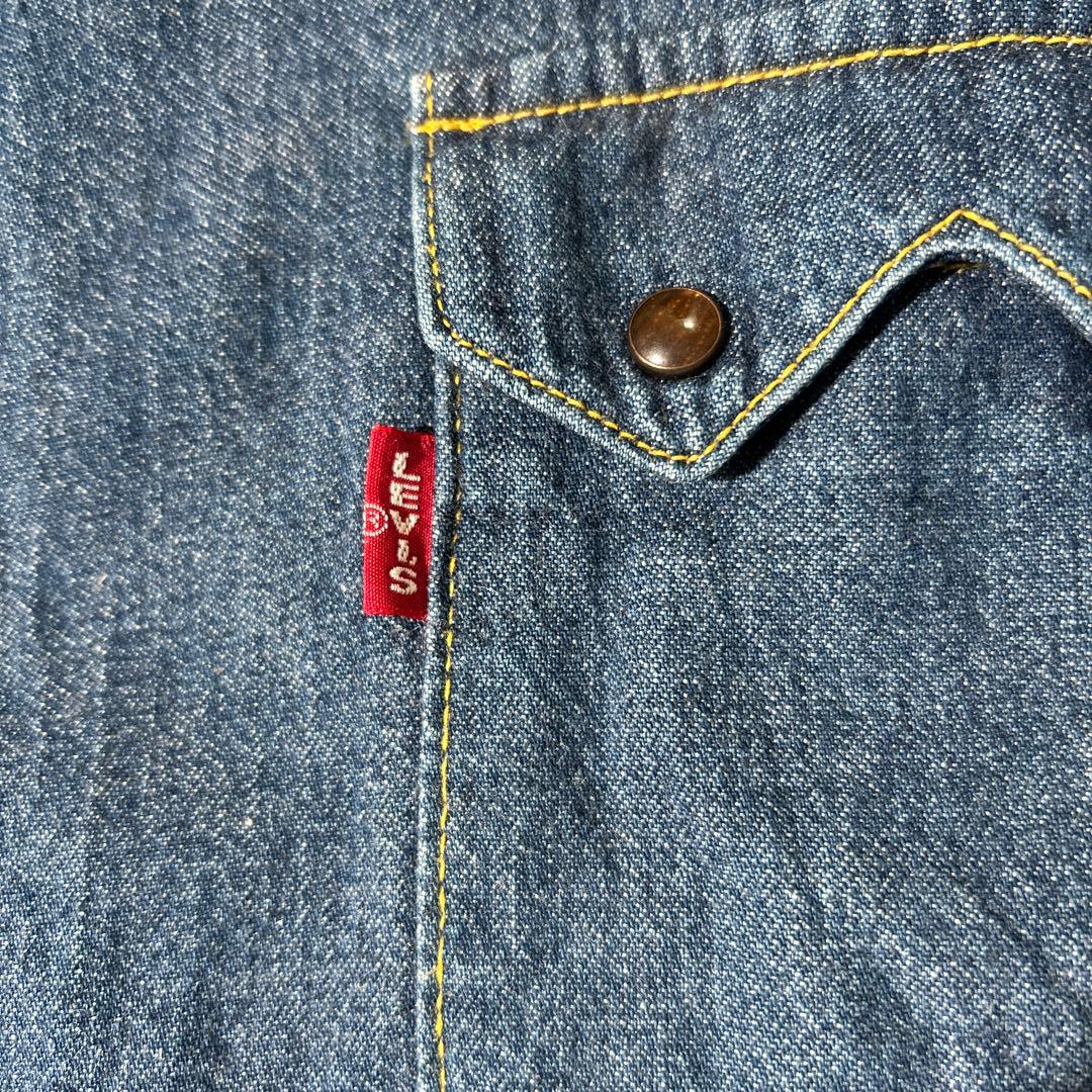 本日限定値下げ】リーバイス 90年代復刻 ウエスタンシャツ BIG E