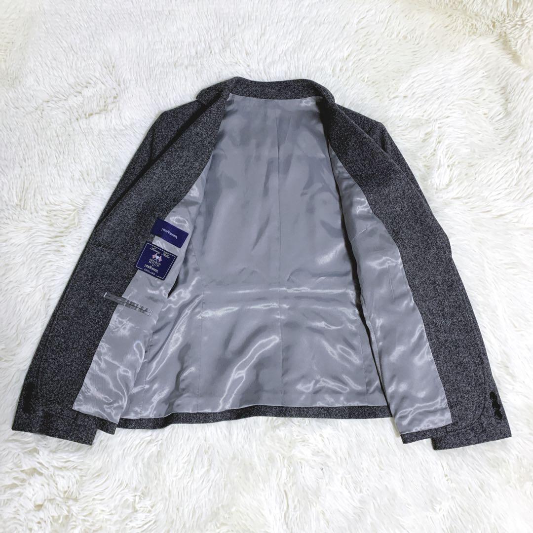 NEWYORKER×ABRAHAMMOON セットアップ ツイード 大きいサイズ