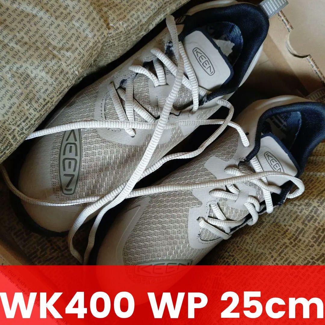 KEEN WK400 WP 25cm ウォーキングシューズ 防水 KEEN/キーン WK400 WP ウォータープルーフ メンズ ウォーキング