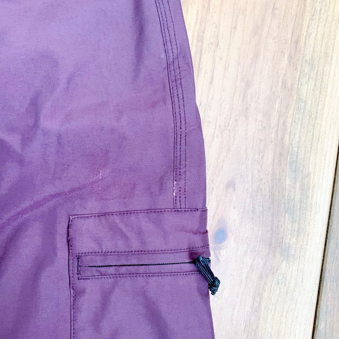 GREENCLOTHING スノーボードパンツ 紫茶色 Lサイズ
