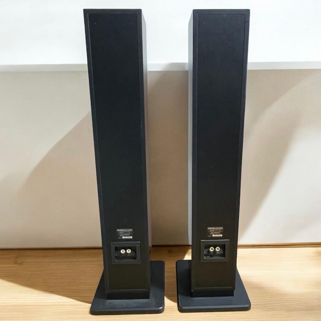 ONKYO オンキヨー D-308E フロントスピーカー ペア リアルウッド突板