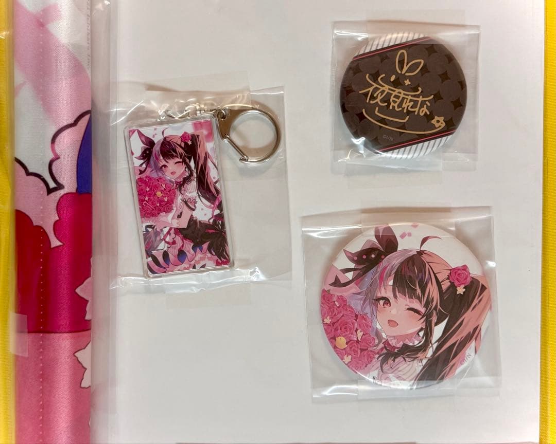 <新品> 夜見れな 誕生日グッズ 2021 複製直筆サイン入り にじさんじ