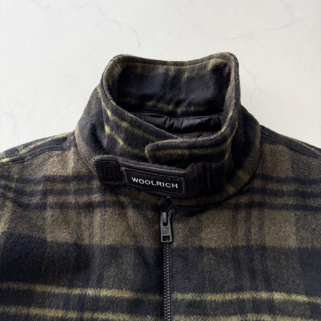 ウールリッチ】WOOLEN MILLS 中綿ブルゾン チェック柄 L - メルカリ