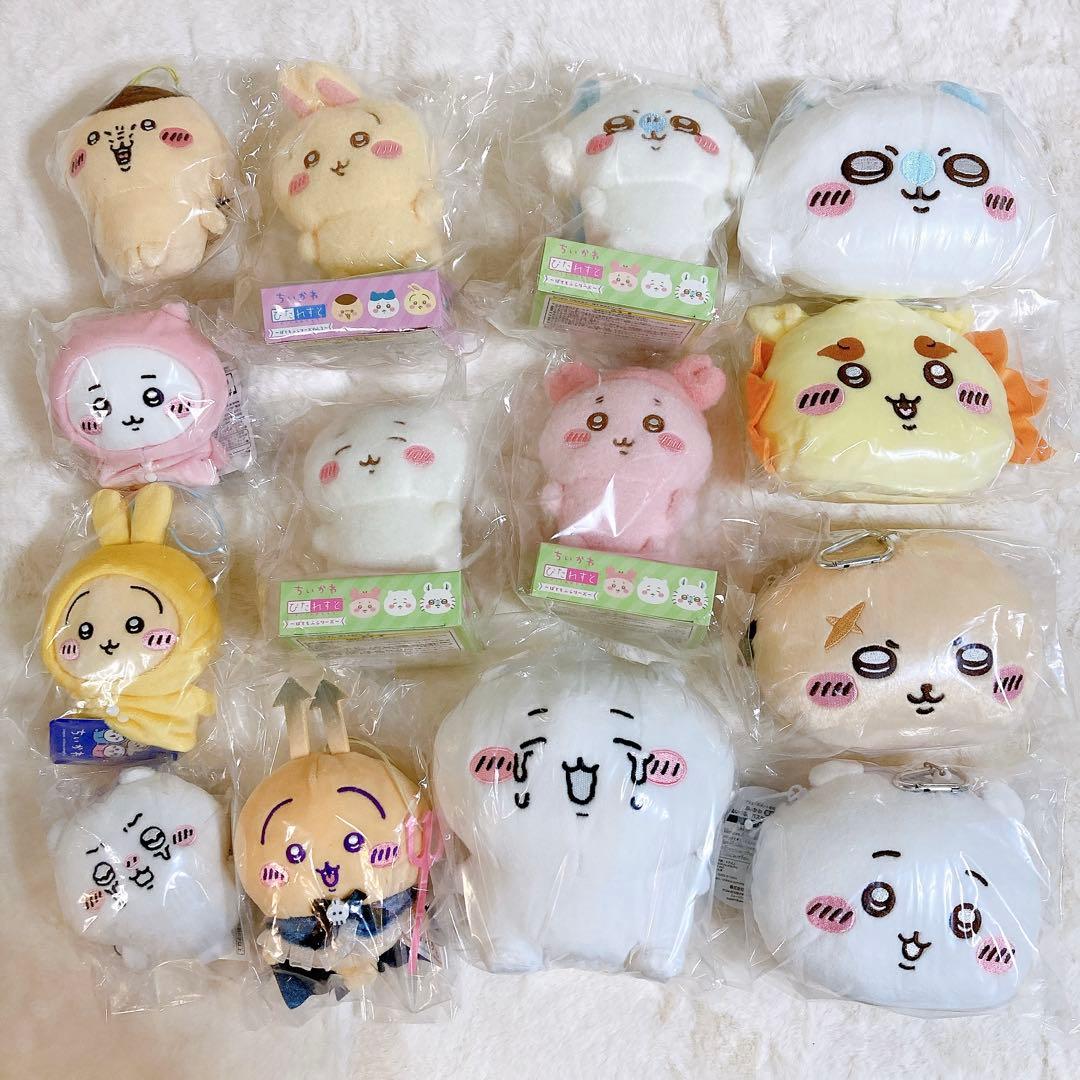 37点 ちいかわ クッション ぬいぐるみ トランクケース まとめ売り 大量