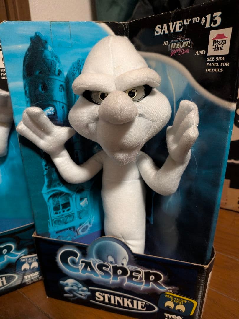 キャスパー アクションフィギュア 4体セットビンテージ。