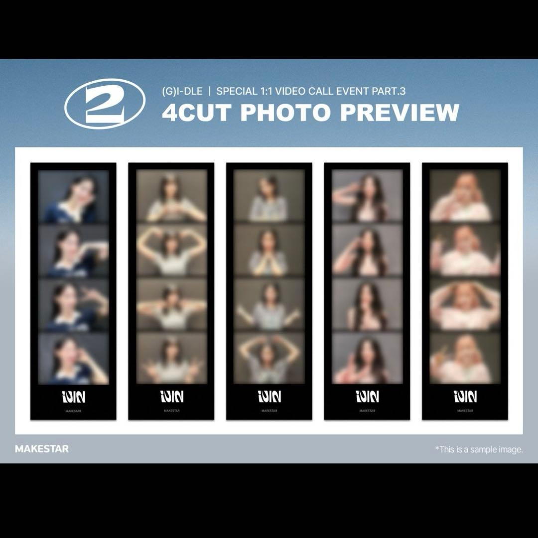 (G)I-DLE gidle アイドゥル ミヨン 4cut photo