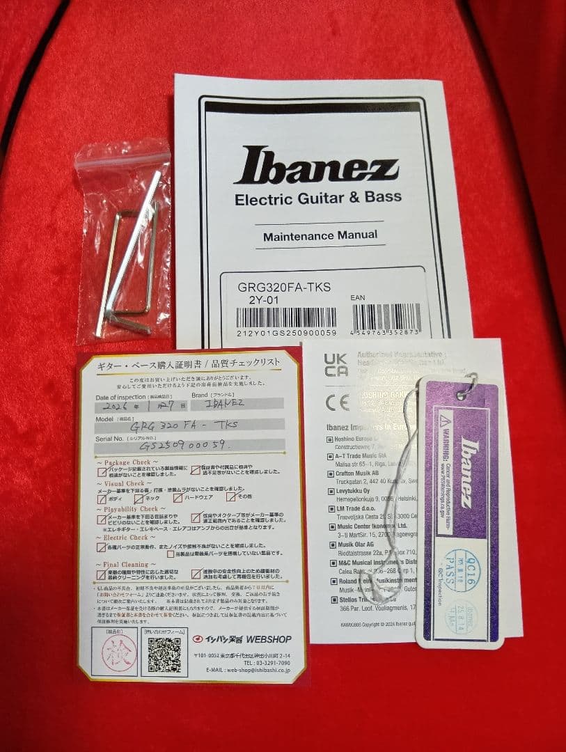 ギター Ibanez GIO GRG320 FA-TKS