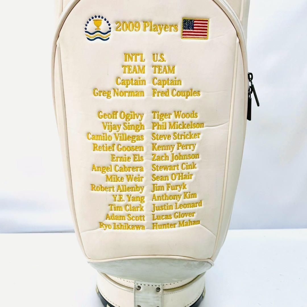 プレジデンツカップ 記念 ゴルフ キャディバック 石川遼 タイガー