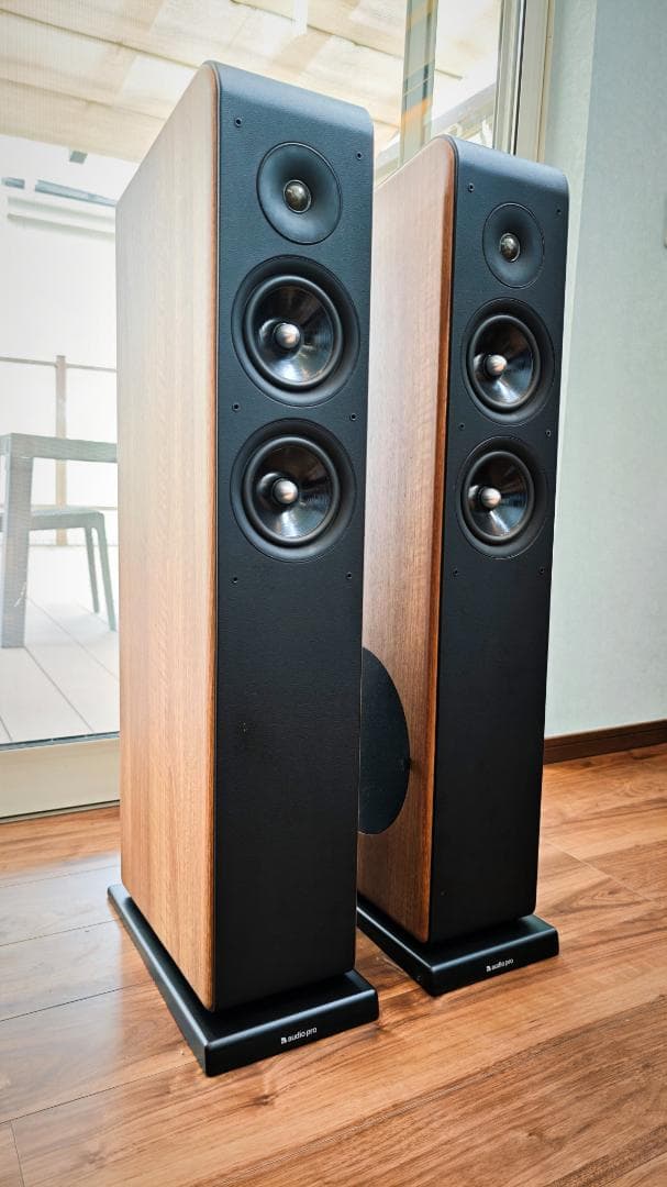 オーディオ プロ audiopro AVANTO FS-20 ペアセット Audio Pro - AVANTO FS-20/ウォールナット（ペア）｛大型ROK｝《JP