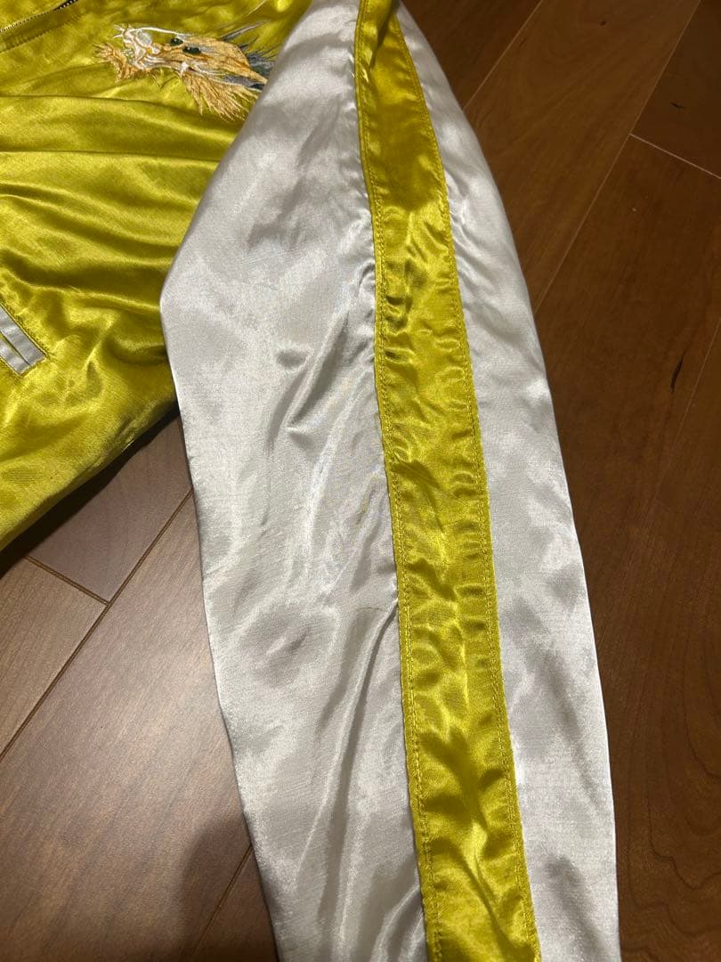 QP様専用】HOUSTON 鬼×宝船 リバーシブルスカジャン / ヒューストン