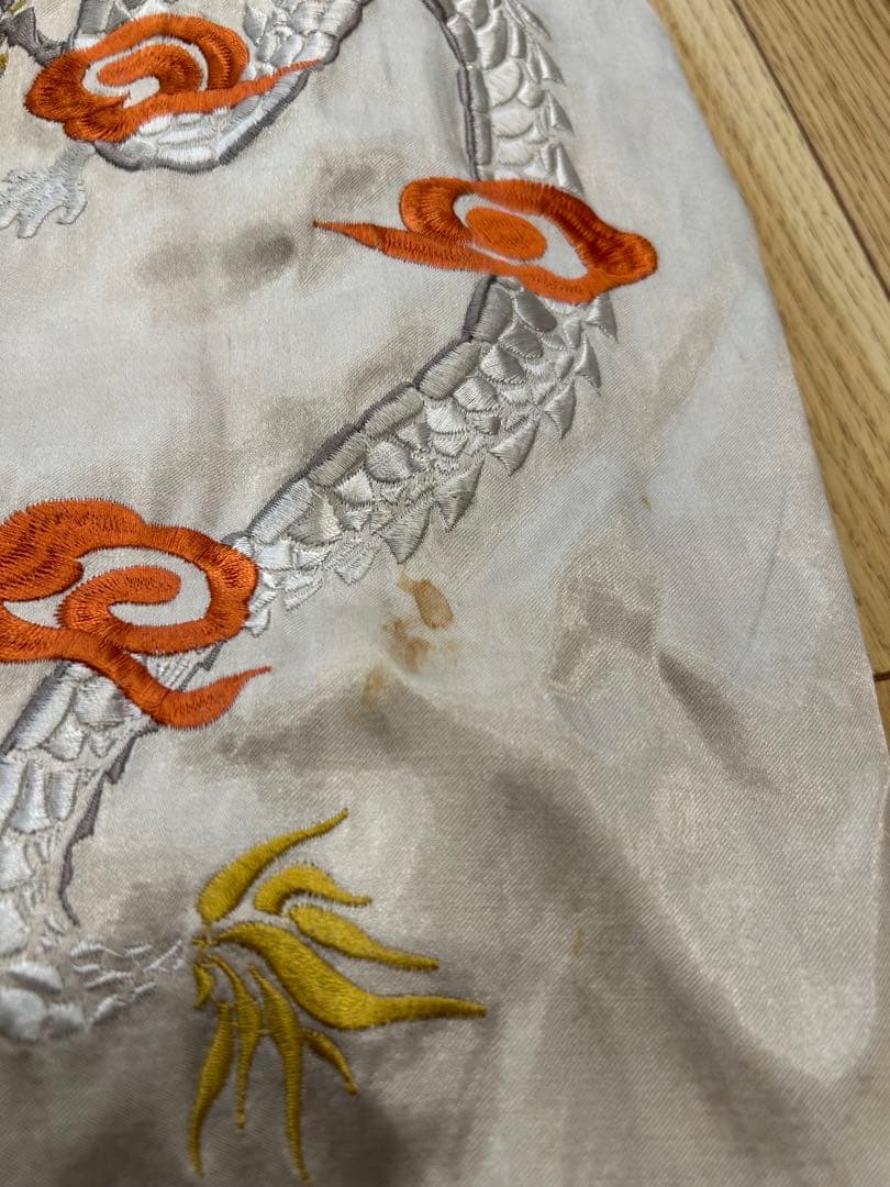 QP様専用】HOUSTON 鬼×宝船 リバーシブルスカジャン / ヒューストン