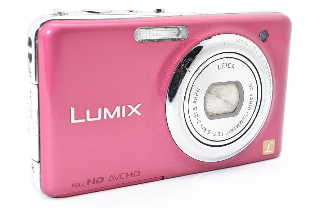 LUMIX DMC-FX77 コンパクトデジタルカメラ デジカメ ピンク - メルカリ