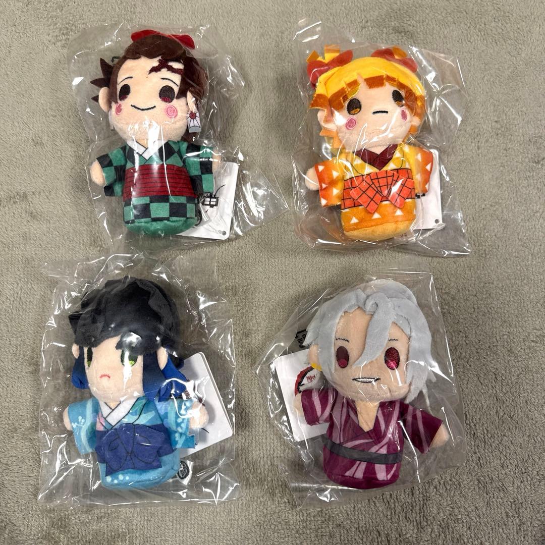 鬼滅の刃　ぽてっとますこっとぬいぐるみ 遊郭編　炭子　善子　猪子　宇髄着流し テレビアニメ「鬼滅の刃」遊郭編 ぽてっとますこっとぬいぐるみ＜