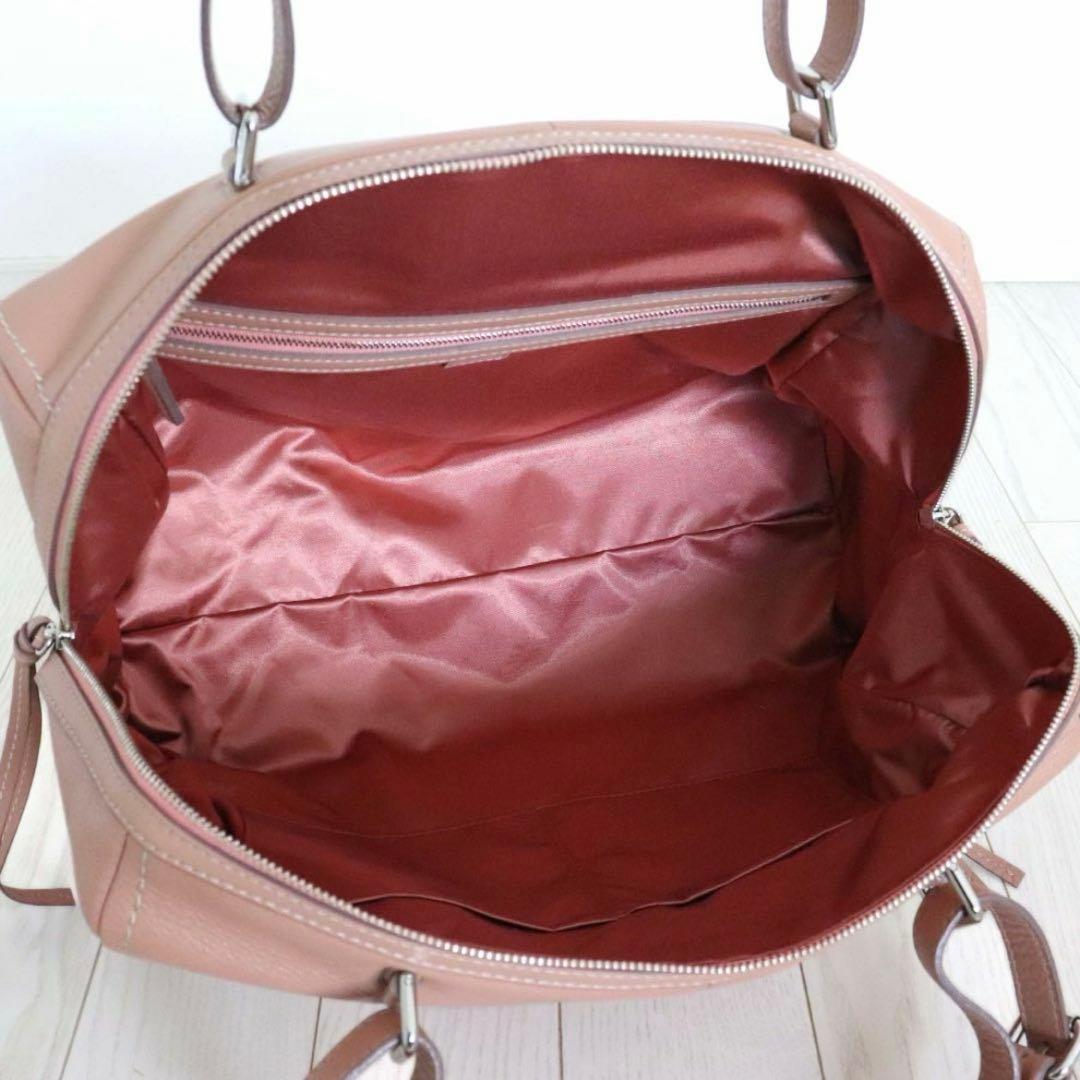 美品 土屋鞄製造所 クラルテ デイトリップ ボストンバッグ フルール