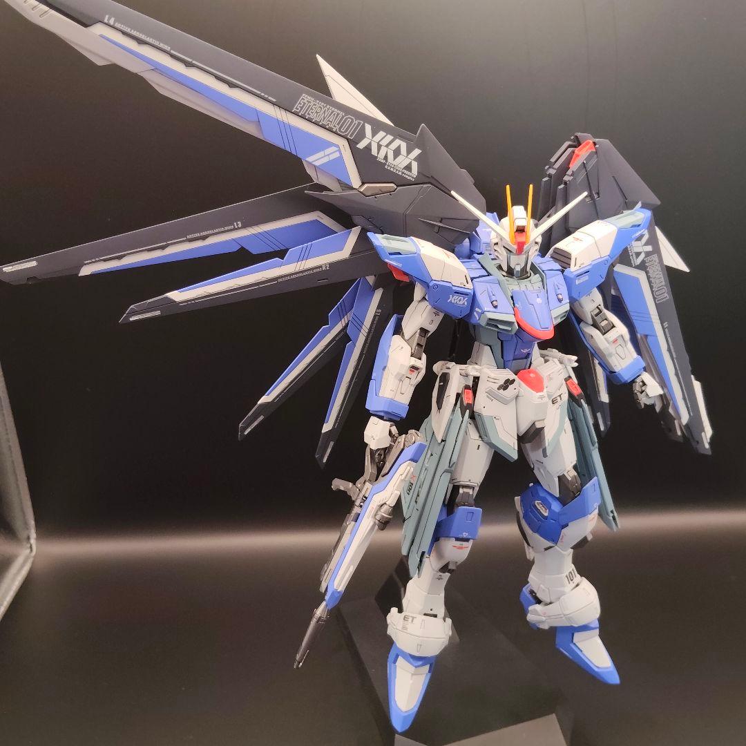 MG1/100 フリーダムガンダムver.2.0塗装（ライジング風改造）