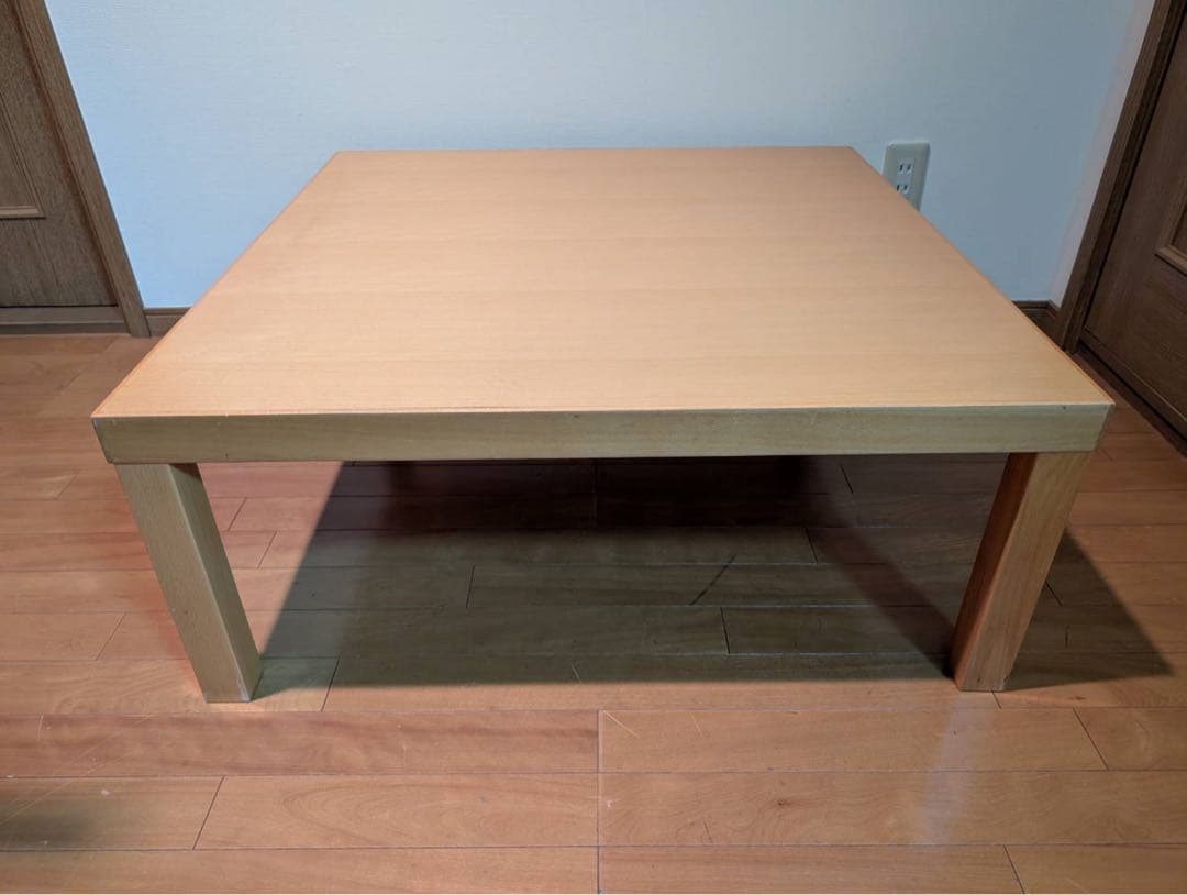 【送料込】無印良品 MUJI ローテーブル リビング ちゃぶ台 木製家具 muji 無印良品（座卓、ちゃぶ台）（素材：木製）｜テーブル | 家具