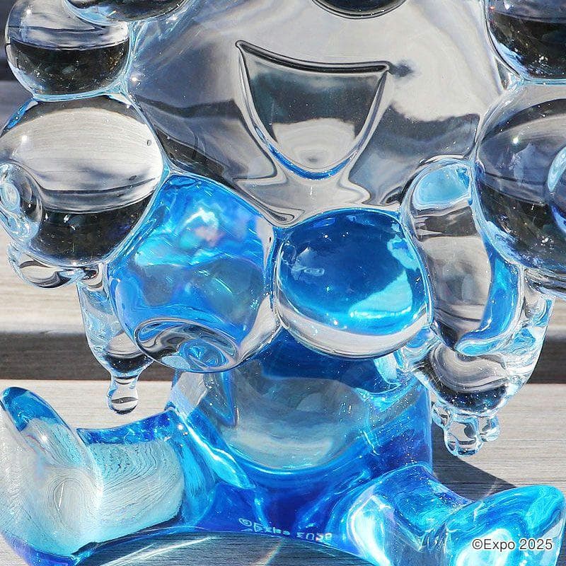 EXPO2025 ミャクミャク　クリアフィギュア / ブルー