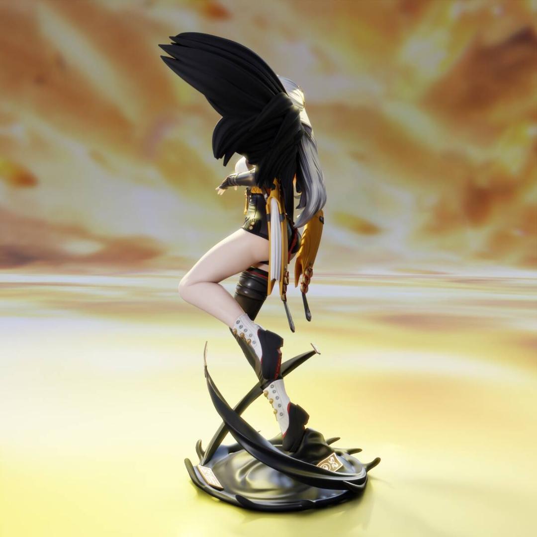 儀玄 師匠 ゼンレスゾーンゼロ ゼンゼロ 1/6 30cm ガレキ 未塗装未