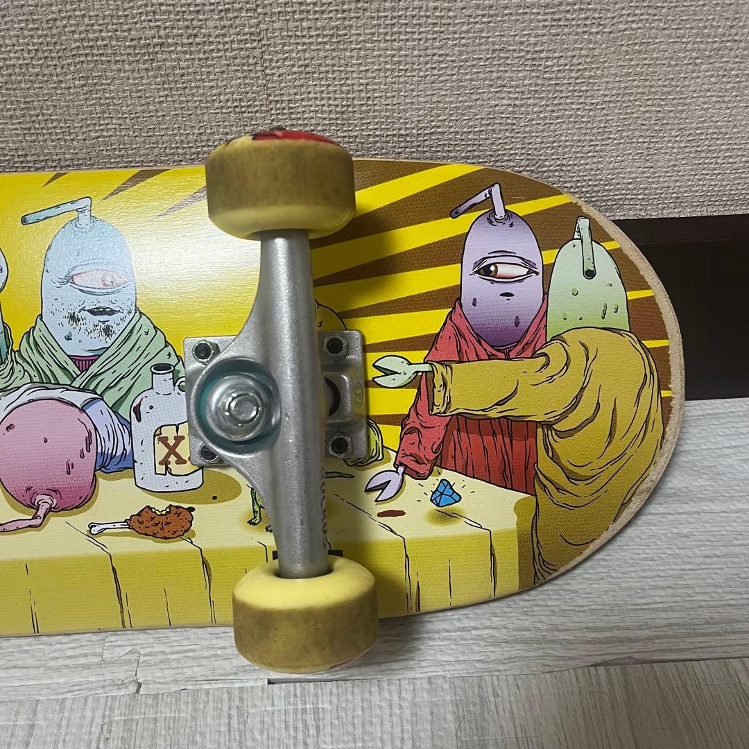 中古）TOY MACHINE スケボー コンプリート 最後の晩餐 - メルカリ