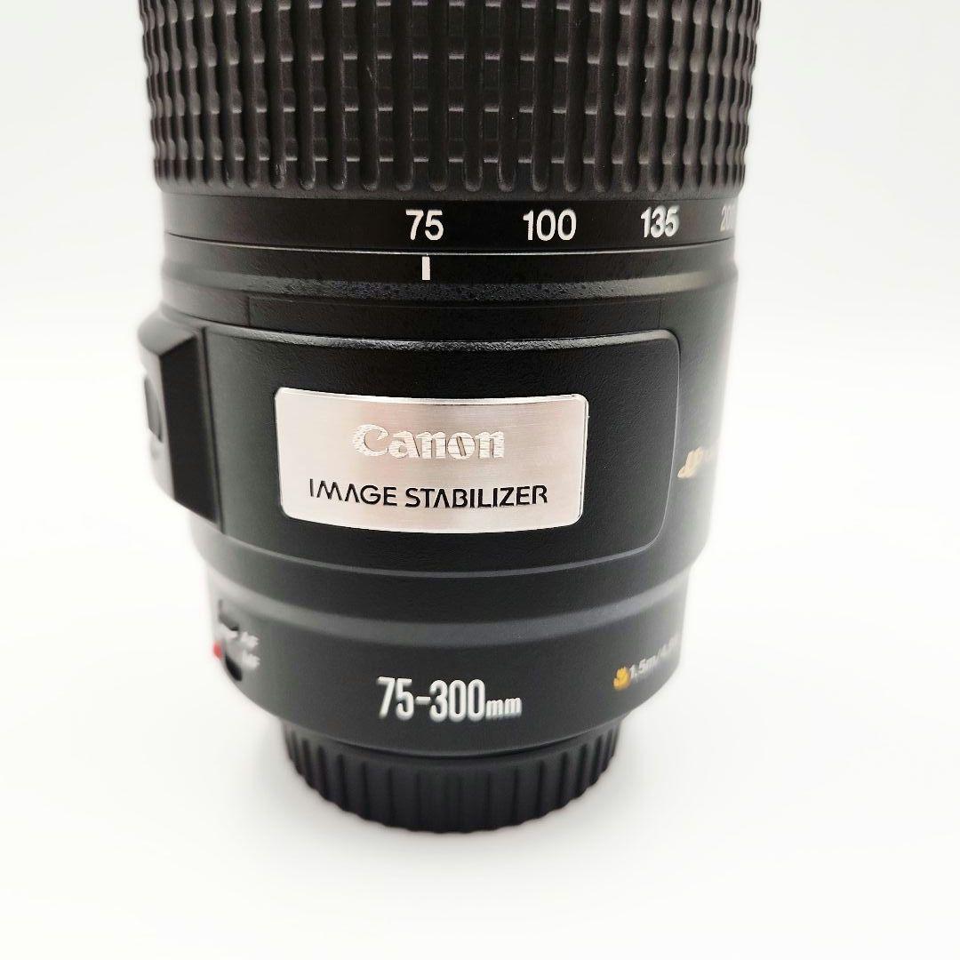 Canon EF 75-300mm f/4-5.6 IS イメージスタビライザー