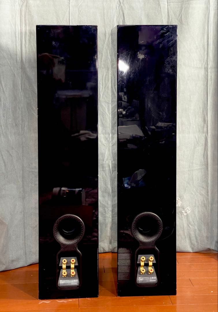 Rだけ/送料込】B&W CM7 ピアノブラック トールボーイスピーカー - メルカリ