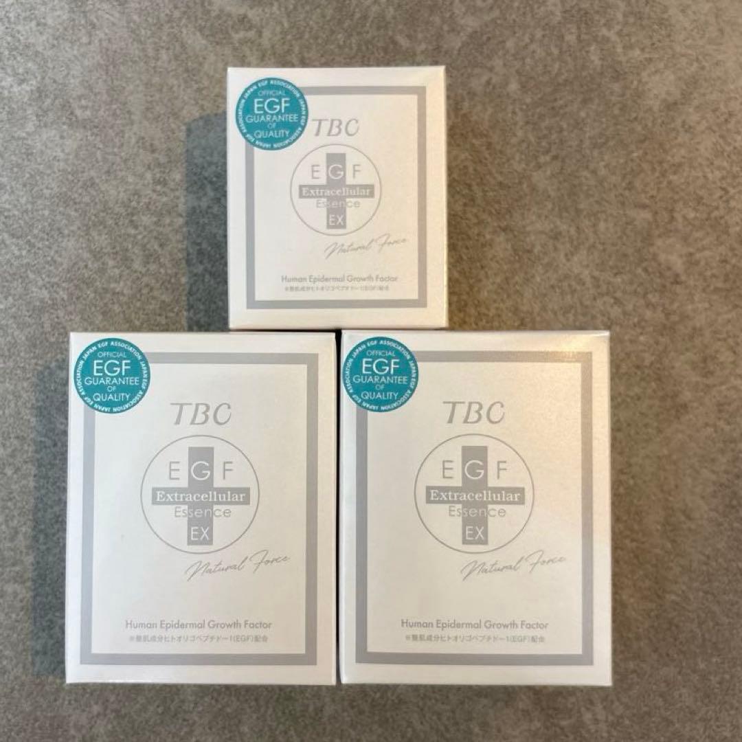 新品未開封 TBC EGFエクストラエッセンスEX 3点セット TBC EGFエクストラエッセンスEX_3本セット: スペシャルケア｜TBC