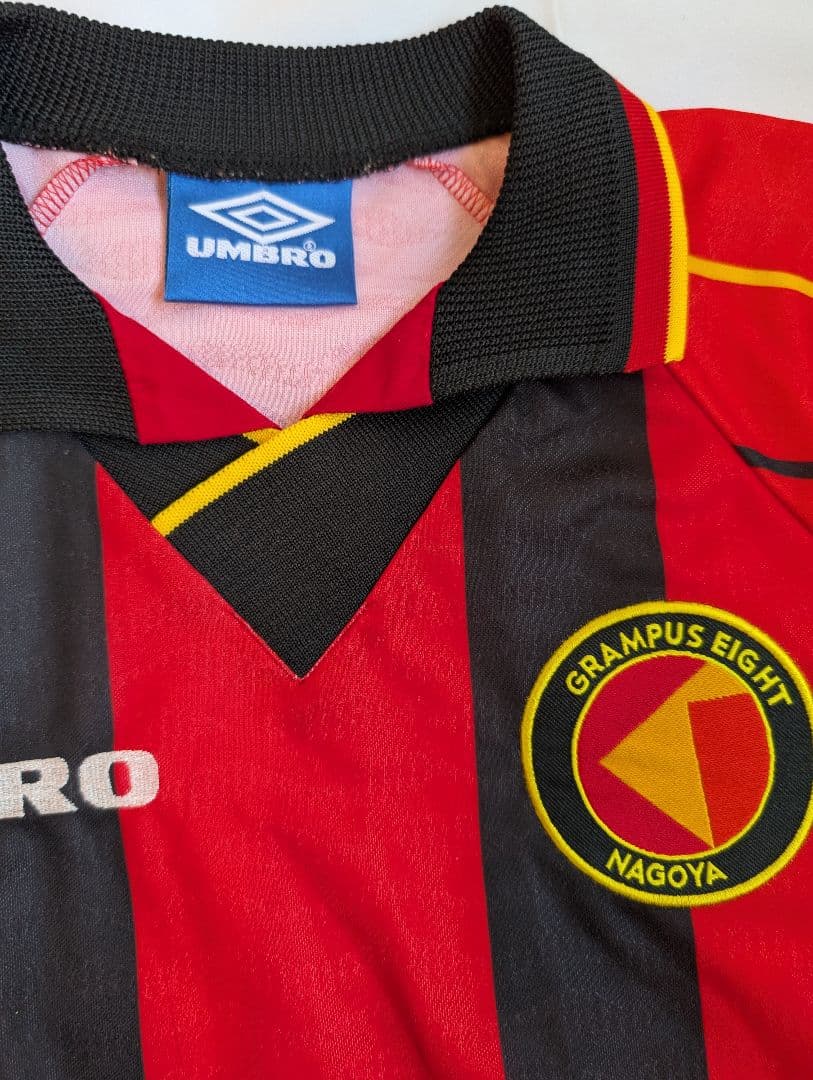 【美品・希少アンブロ製】ストイコビッチ/名古屋グランパス/H/97年モデル