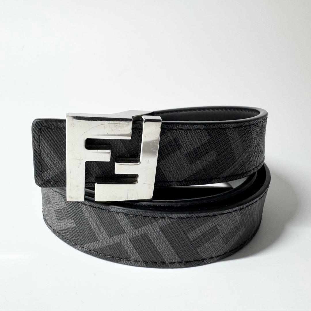 美品】フェンディ ベルト FF ズッカ柄 シルバー金具 PVCレザー - メルカリ