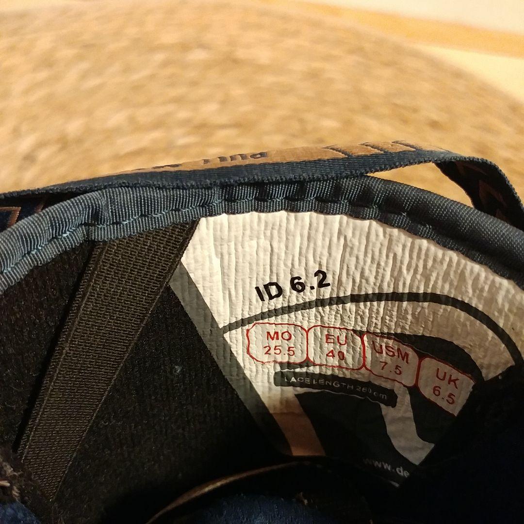 DEELUXE id　6.2 25.5cm サーモインナインソールアリ　　　青